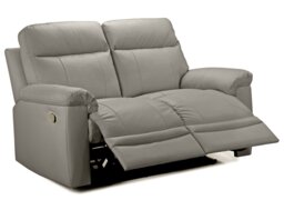 Argos Home New Paolo 2 Seater Manual Recliner Sofa - Grey
