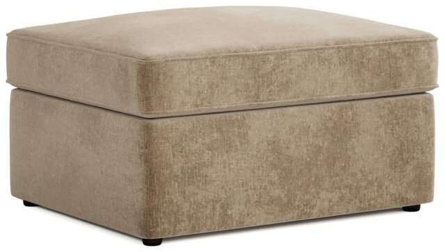 Jay-Be Fabric Footstool Chair Bed - Stone - image 1