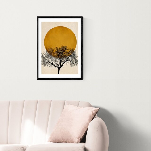 East End Prints Winter Morning Framed Wall Print - A2 - image 1