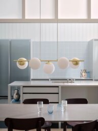 Nordlux Lilly 5-spot Pendant Light - Brass - thumbnail 2