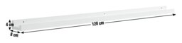 Argos Home Jak 120cm Picture Rail - Black - thumbnail 2