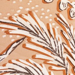 Argos Home Cotton Acorn Floral Rust Bedding Set - King size - thumbnail 2