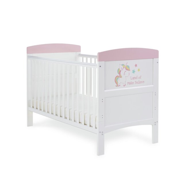 Obaby Grace Inspire Cot Bed - Unicorn - image 1