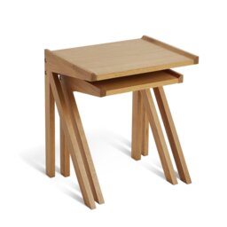 Habitat Annie Nest of 2 Tables - Natural - thumbnail 1
