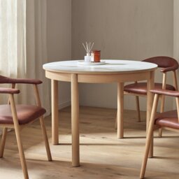 Habitat Lex Wooden 4 Seater Dining Table - Oak - thumbnail 2