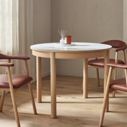 Habitat Lex Wooden 4 Seater Dining Table - Oak - thumbnail 1