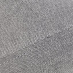 Julian Bowen Monza Fabric 2 Seater Sofa - Light Grey - thumbnail 2