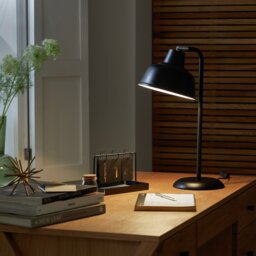 Argos Home Benson Metal Table Lamp - Matt Black - thumbnail 2