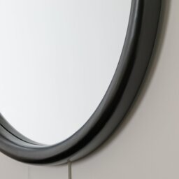 Habitat Black Pill Wall Mirror - 110x60cm - thumbnail 2