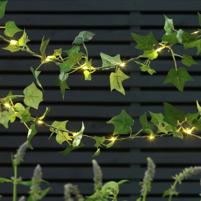 Garden by Sainsbury's 20 Ivy Solar String Lights - image 1
