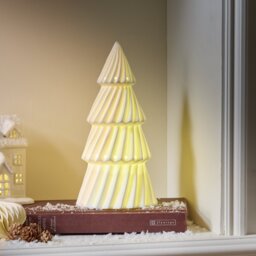 Argos Home White Light Up Christmas Tree Table Decoration