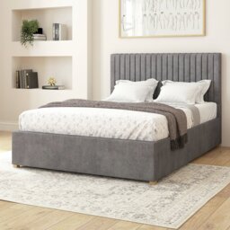 Aspire Grant Single Adjustable Bed with Mattress - Steel - thumbnail 1