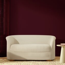 Habitat Nora Fabric 2 Seater Sofa - Cream - thumbnail 1