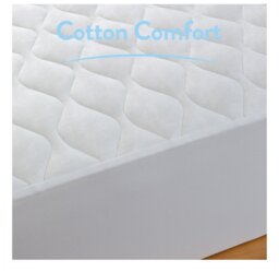 Slumberdown Cotton Comfort Mattress Protector - King size - thumbnail 2