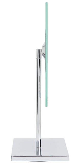 Argos Home Silver Frameless Pedestal Mirror - 34x17cm - image 1