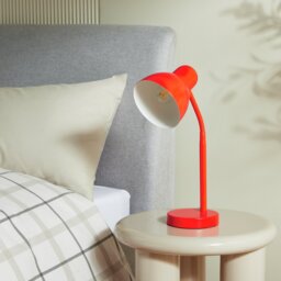 Argos Home Desk Lamp - Red - thumbnail 2