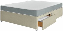 Argos Home Devon Double 2 Drawer Divan Bed - Natural - thumbnail 2