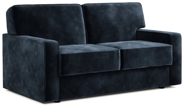 Jay-Be Linea Velvet 2 Seater Sofa Bed - Charcoal - image 1