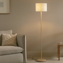 Argos Home Tisa Base Only Floor Lamp - Natural