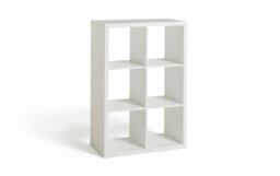 Habitat Squares Plus 6 Cube Storage Unit - White - thumbnail 1