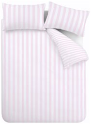 Sassy B Stripe Tease Pink Bedding Set - Double - thumbnail 2