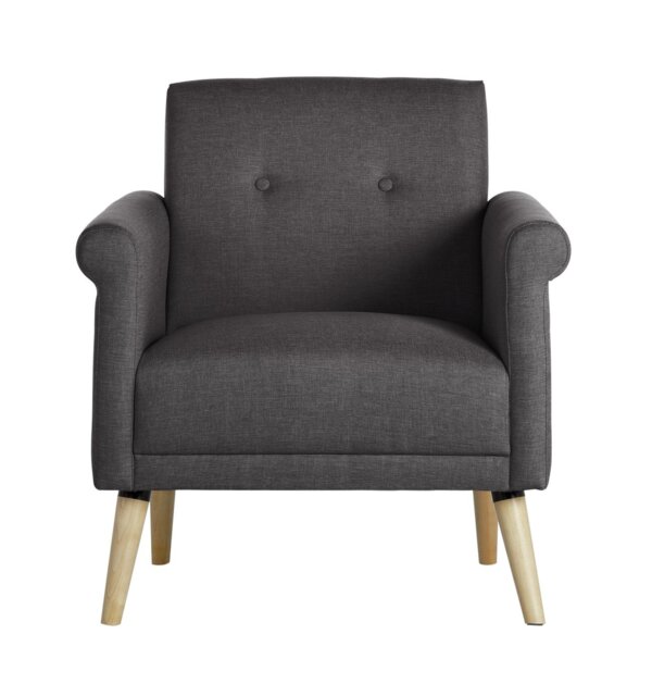 Argos Home Evie Armchair in a Box - Charcoal - image 1