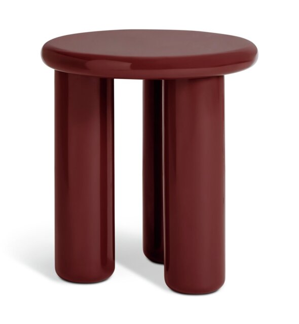 Habitat Totley Round Side Table - Red - image 1