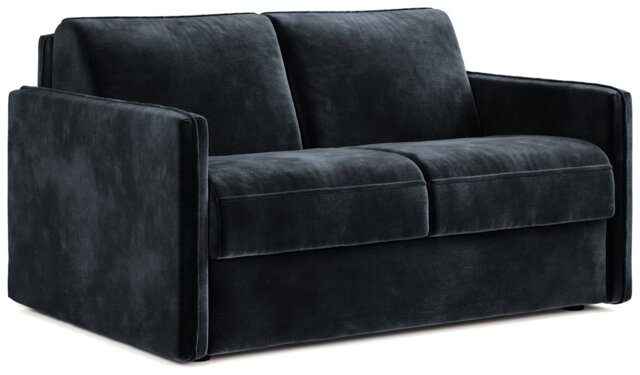 Jay-Be Slim Velvet 2 Seater Sofa Bed - Charcoal - image 1