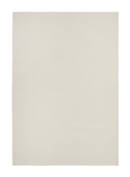 Argos Home Plain Cream Cotton Flatweave Rug - 60x90cm
