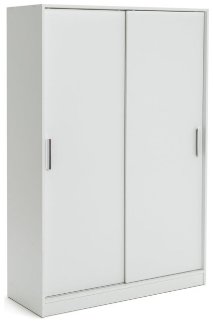 Argos Home Nova 2 Door Sliding Wardrobe - White - image 1