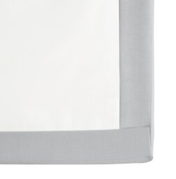 Habitat Cotton Rich 180 TC Plain Dove Grey Flat Sheet - King - thumbnail 2