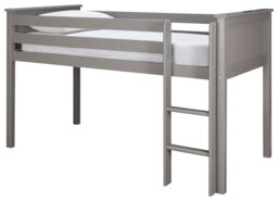 Habitat Brooklyn Mid Sleeper Bed Frame - Grey - thumbnail 2