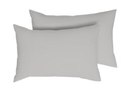 Habitat Anti Microbial Standard Pillowcase Pair - Dove Grey