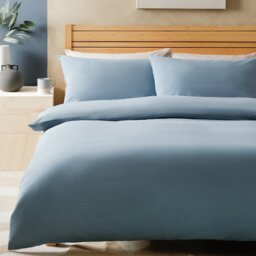 Habitat Cotton Rich 180 TC Denim Bedding Set - King size - thumbnail 1