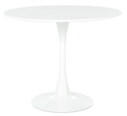 Habitat Tulip 4 Seater Round Dining Table - White