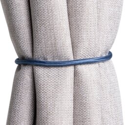 Argos Home Magnetic Tie Back Pair - Navy - thumbnail 1