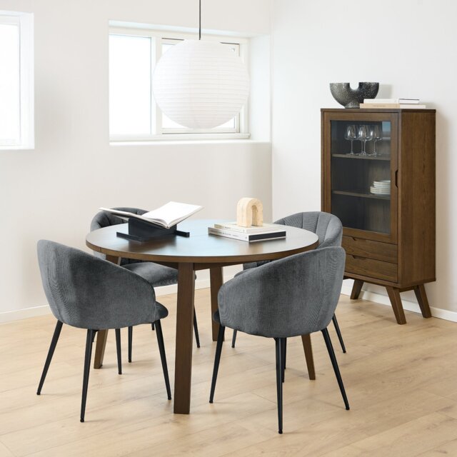 Furniture To Go A Line Ext 4 Seater Dining Table - Dark Oak - image 1