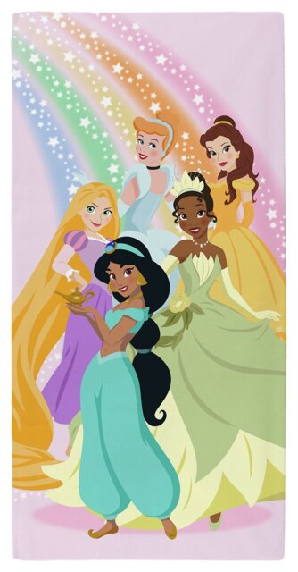 Disney Princess Beach Towel - Pink - image 1