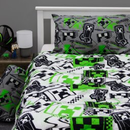 Minecraft Bedroom Boys Minecraft Bedding Minecraft Organic Kids