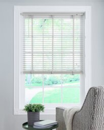 Little Black Book Basswood Grey 50mm Venetian Blind - 150cm