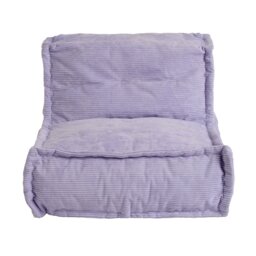 Kaikoo Kids Mini Estelle Cord Bean Bag - Lilac - thumbnail 1