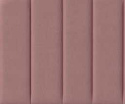 Silentnight Merlin Velvet Kingsize Headboard-Dusky Pink - thumbnail 2
