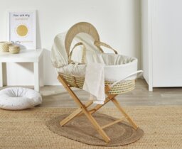 Kinder Vally Moses Basket With Folding Stand - thumbnail 2