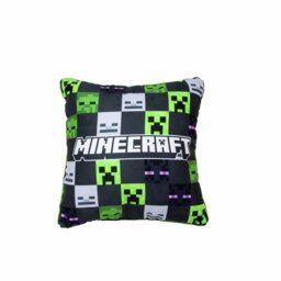 Minecraft Cubed Square Cushion - Green - 40x40cm - thumbnail 2