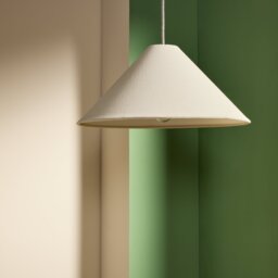 Habitat Oatmeal Cone Taper XL Easy Fit Lampshade - 50cm - thumbnail 1
