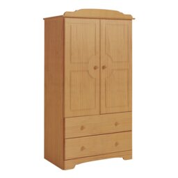 Argos Home Nordic 2 Door 2 Drawer Wardrobe - Pine - thumbnail 1