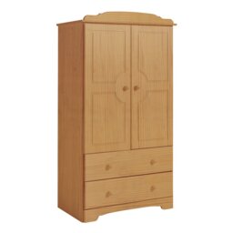 Argos Home Nordic 2 Door 2 Drawer Wardrobe - Pine - thumbnail 2