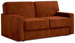 Jay-Be Linea Fabric 2 Seater Sofa Bed - Orange