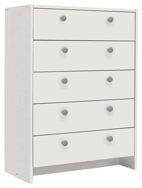 Argos Home Seville 5 Drawer Chest - White - image 1