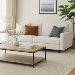 Aspire Vault 2 Seater Storage Sofa Bed - Natural - thumbnail 1